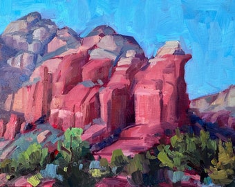 Soldier’s Pass - Sedona Plein Air - Landscape Oil Painting