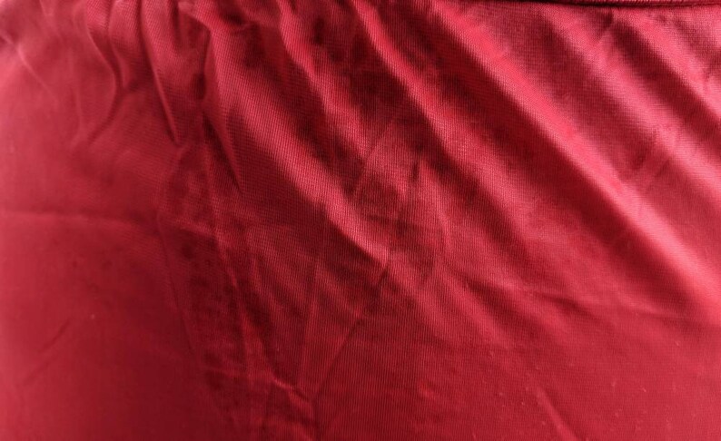Vintage 50/'s 60/'s Red Nylon Nani Flower Dressy Slip with Lace Dress Wedding Party Fancy