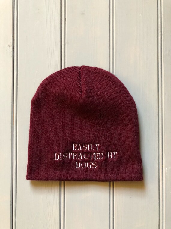 easily distracted by dogs hat