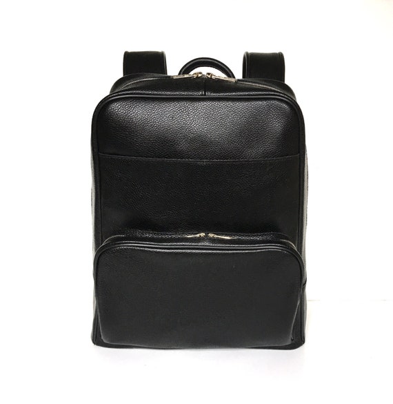 School bag shop leather black