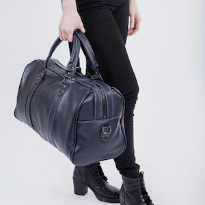 Sac de voyage en cuir pleine fleur de qualité supérieure pour homme Sac polochon en cuir pour femme Sac de week-end en cuir Sac de voyage en cuir Sac de sport unisexe