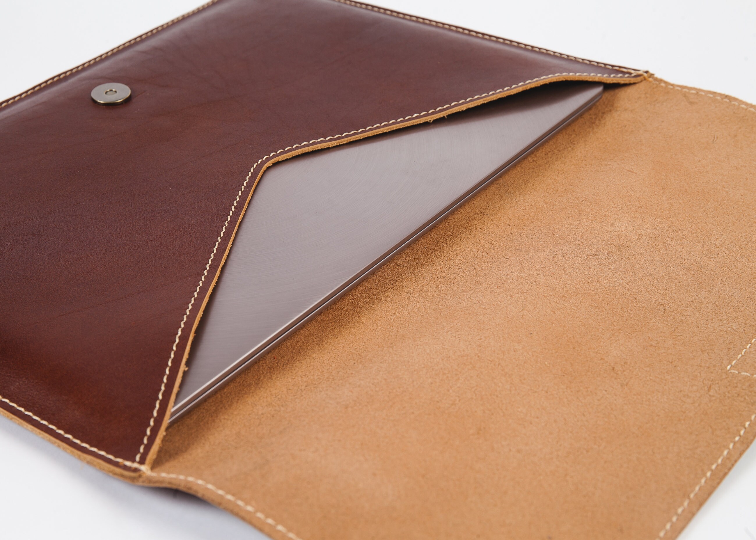 Leather document folder A4 office paper case leather Etsy