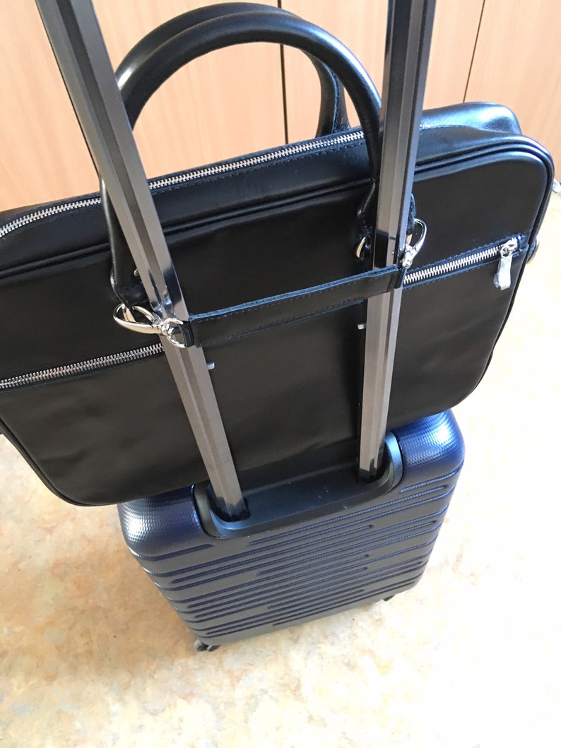 Leather Luggage Strap Leather Strap for Rolling Luggage Etsy