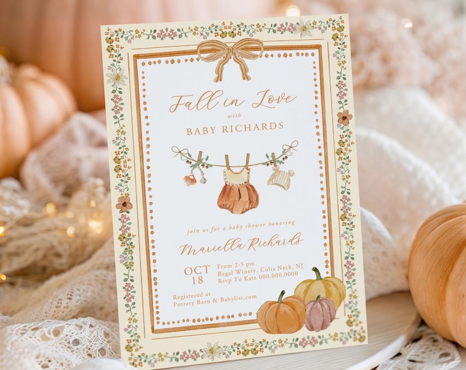 Baby Shower • Invites