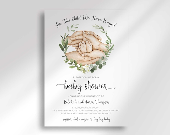 Baby Shower • Invites