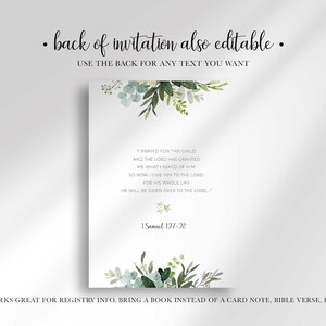 baby shower bible verse