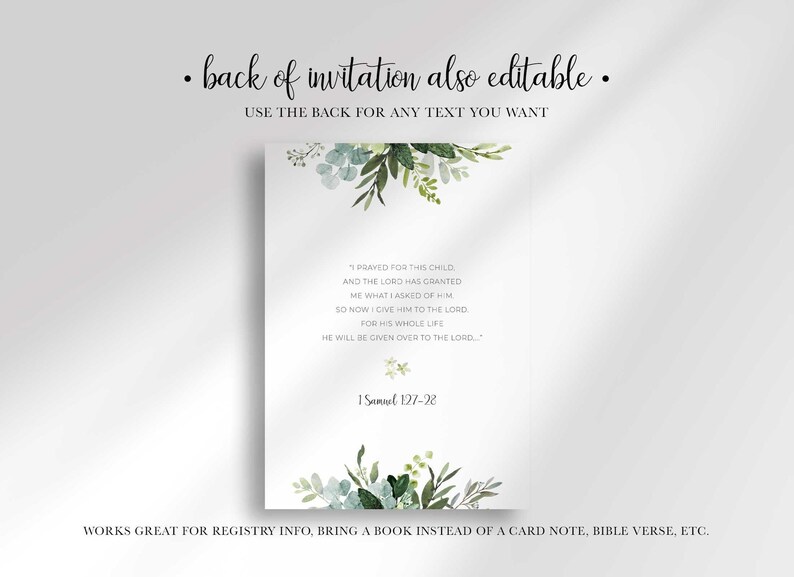 baby shower bible verse