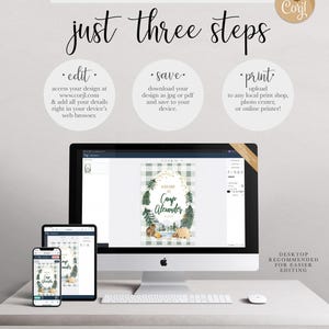 Camper First Birthday Welcome Sign: Editable Camp Theme (Digital Download) image 6