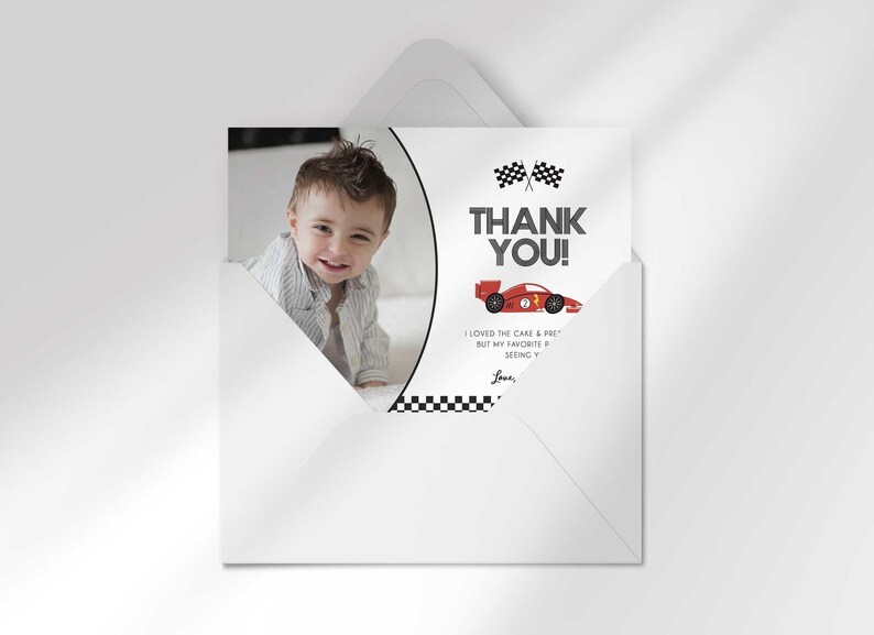 fast one thank you card