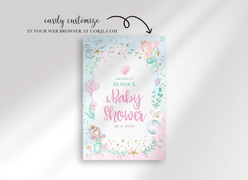 welcome to baby shower