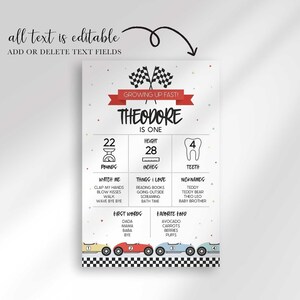 Retro Race Car Milestone