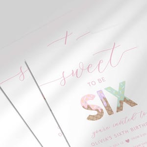 aesthetic ice cream party invitation