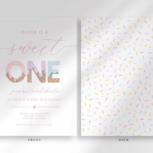 ice cream birthday invitation