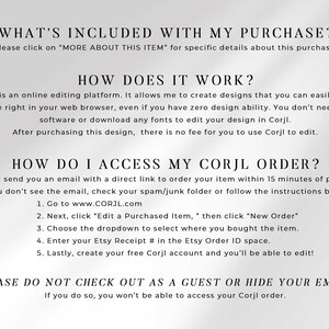corjl invitation instructions