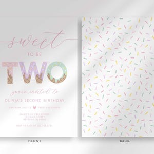 ice cream party invitation