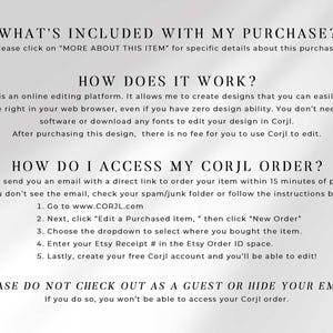 corjl invitation instructions