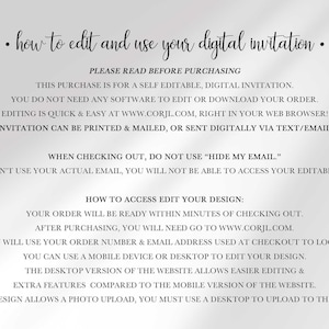 corjl invitation instructions