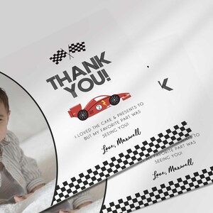 formula birthday thank you