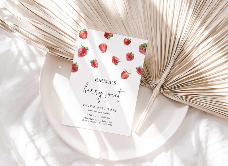 berry sweet birthday ideas