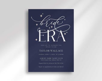 Bride Era Bridal Shower Invitation Template (Digital) (Digital Download)