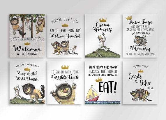 Where The Wild Things Are Printables - Il 570xN.3605967984 Ciep 