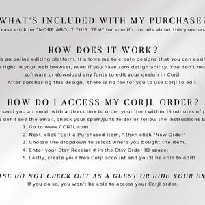 corjl invitation instructions