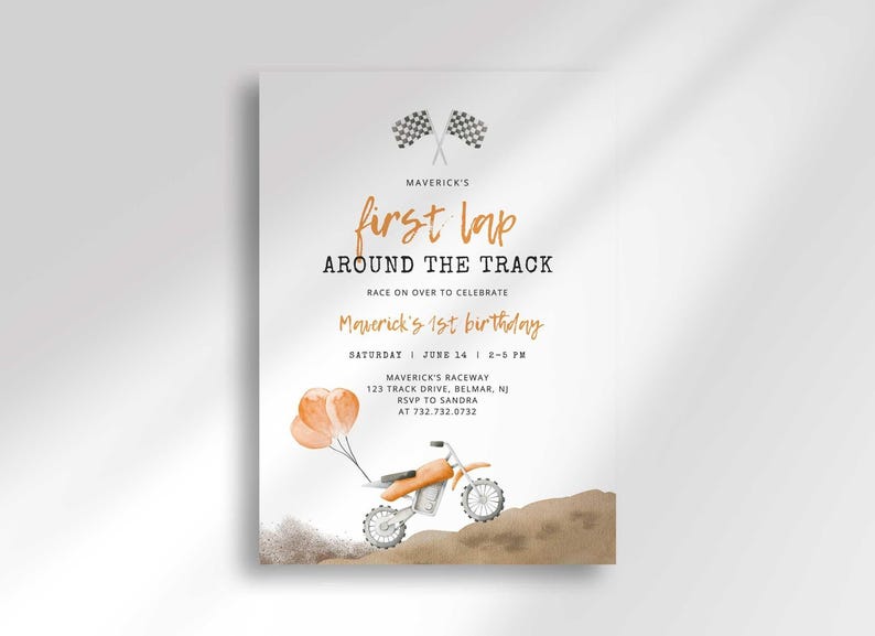 1st birthday invitation