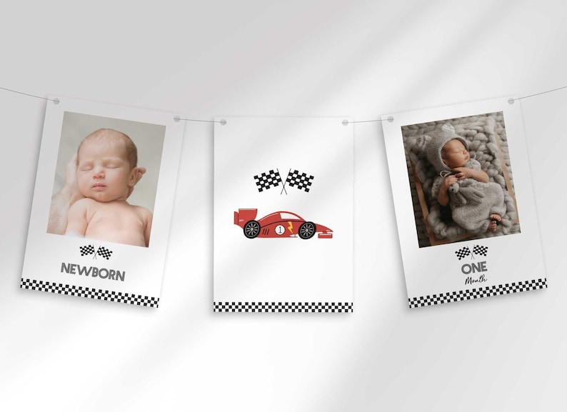Fast One Birthday Milestone Banner