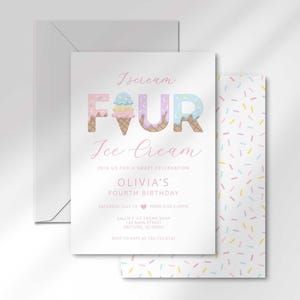 four is sweet birthday