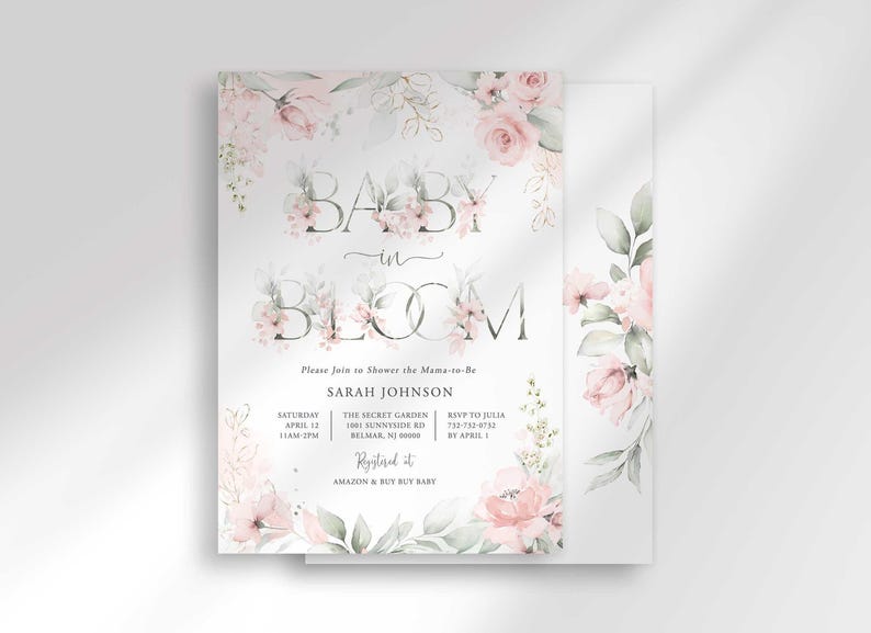 garden baby shower