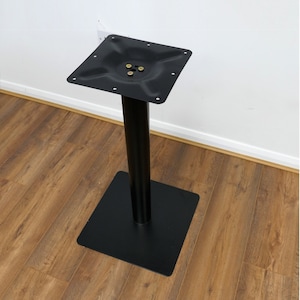 Coffee Table Stand, Round Table Stand, Steel, Black, Table Legs