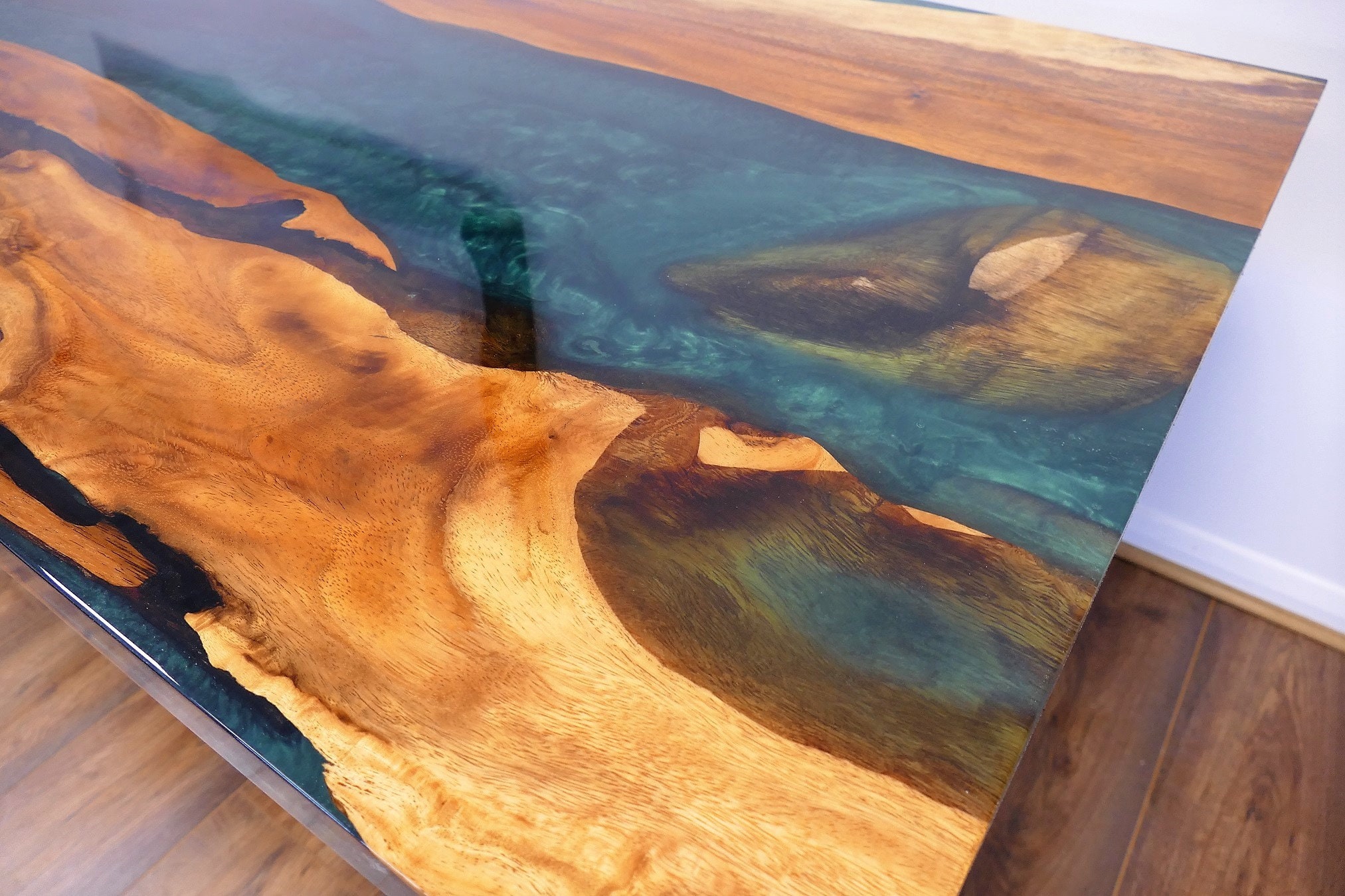 180x80cm Resin Dining Table Epoxy Resin Table Walnut Slab Etsy UK