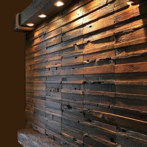 Wooden Wall Tiles Wood Decor Wood Wall Art Reclaimed Wall Etsy