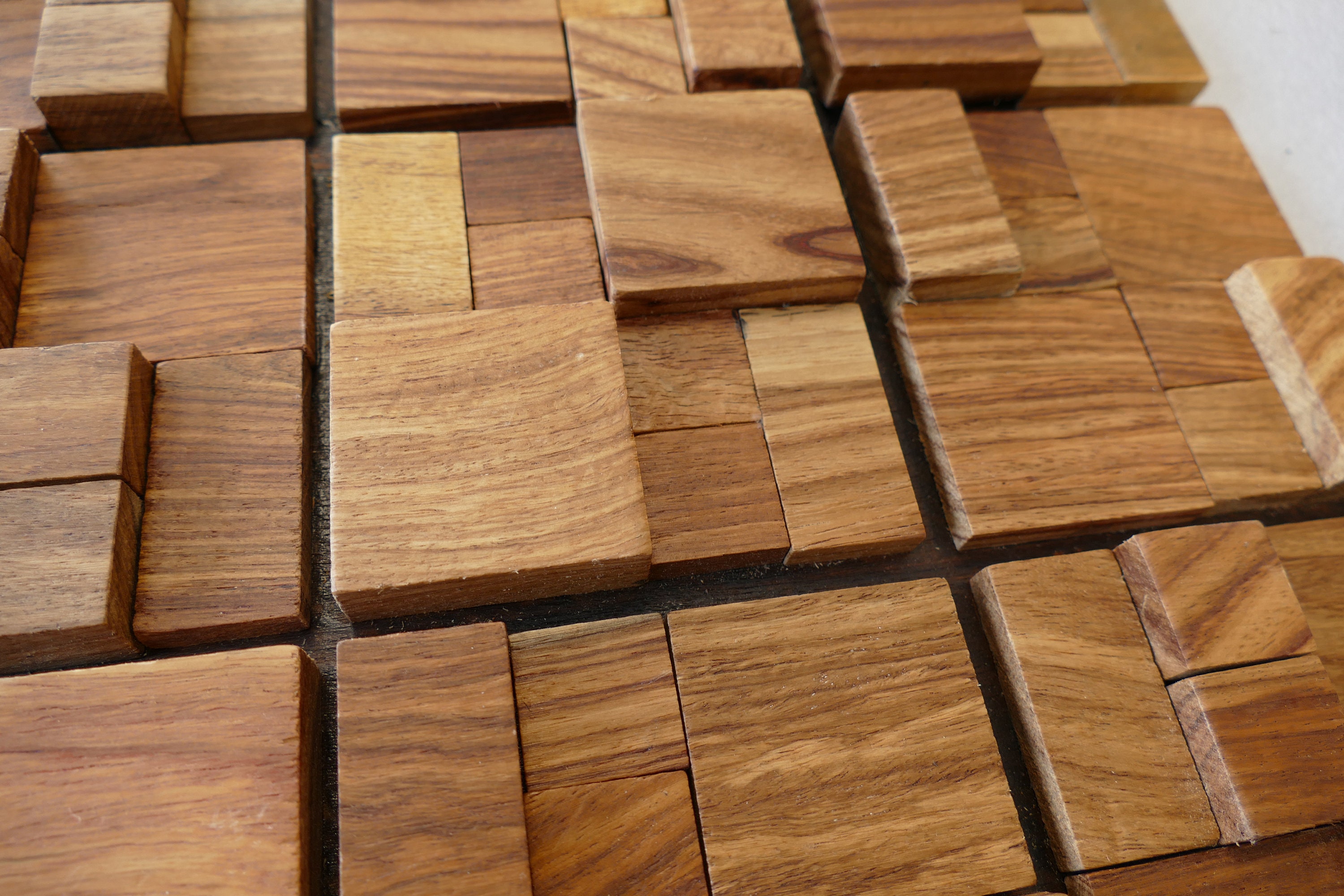 11x PCS Luxurious Wooden Wall Tiles Wood Wall Art Reclaimed - Etsy UK