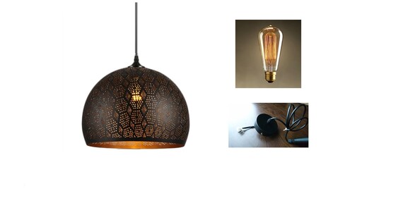 Decorative Metal Pendant Light Moroccan 