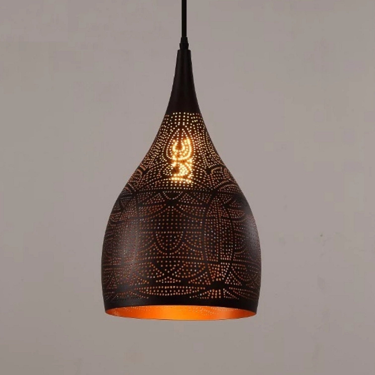 Moroccan Metal Pendant Light 