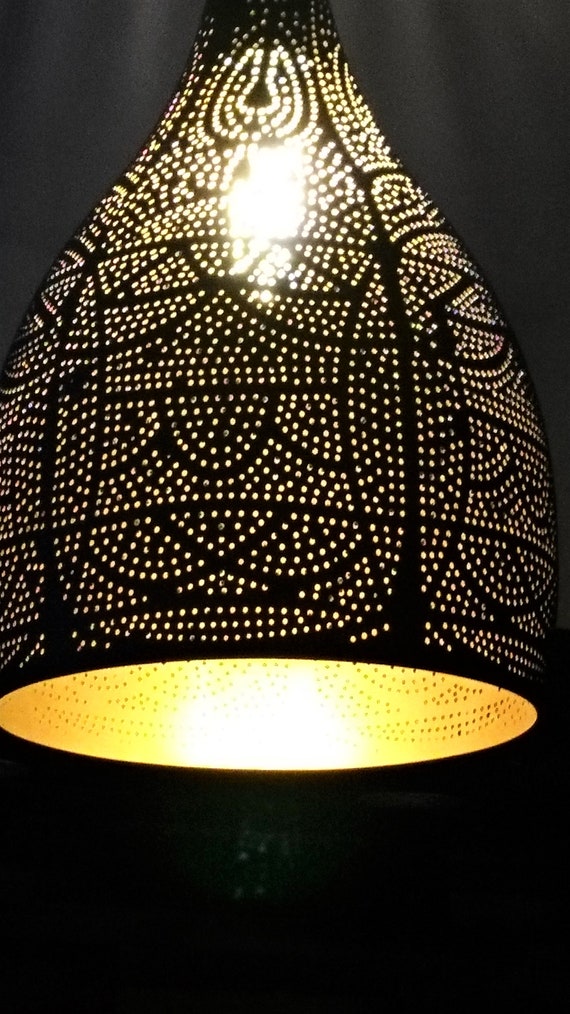 Pendant Light Moroccan Black Metal Pendant Lights Moroccan Style