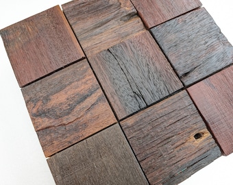 11x Wood Tiles (1sqm), Reclaimed Tiles: Decor