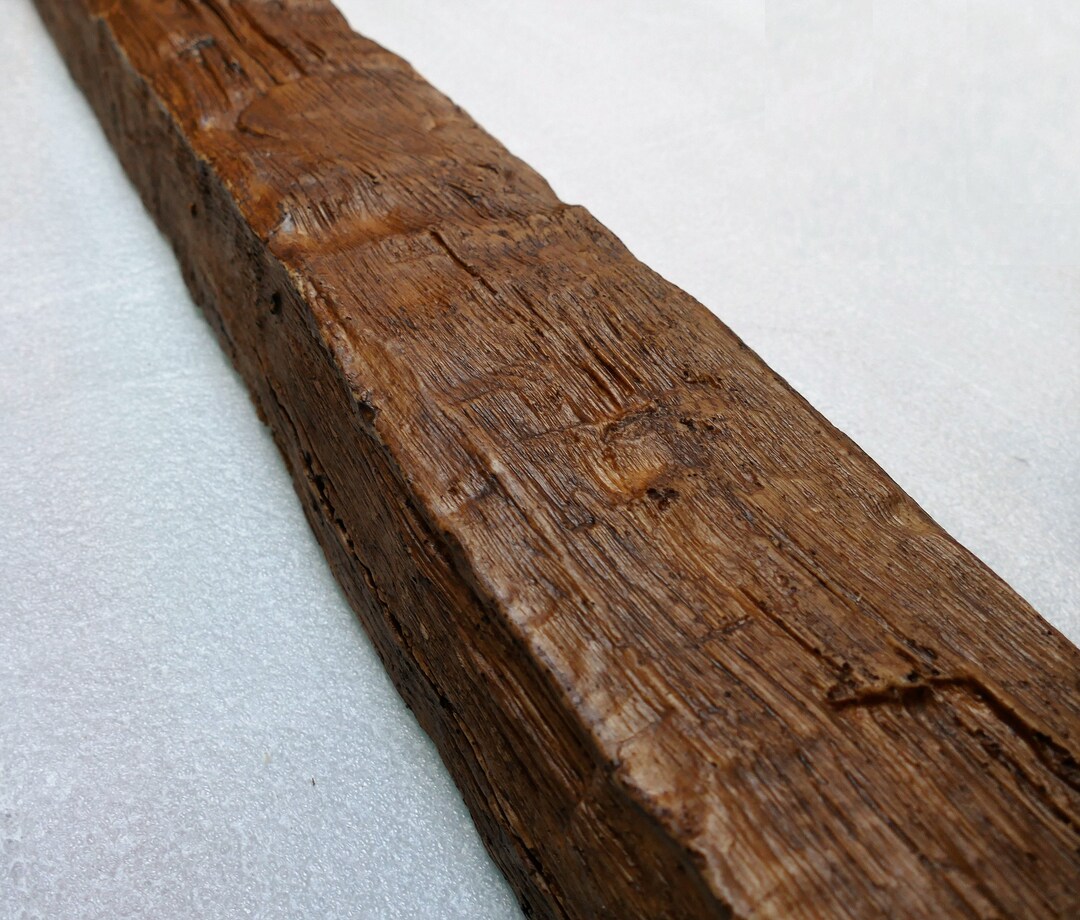 Mantel Light Weight Fireplace Mantel Made of PU Wood Beam - Etsy Norway