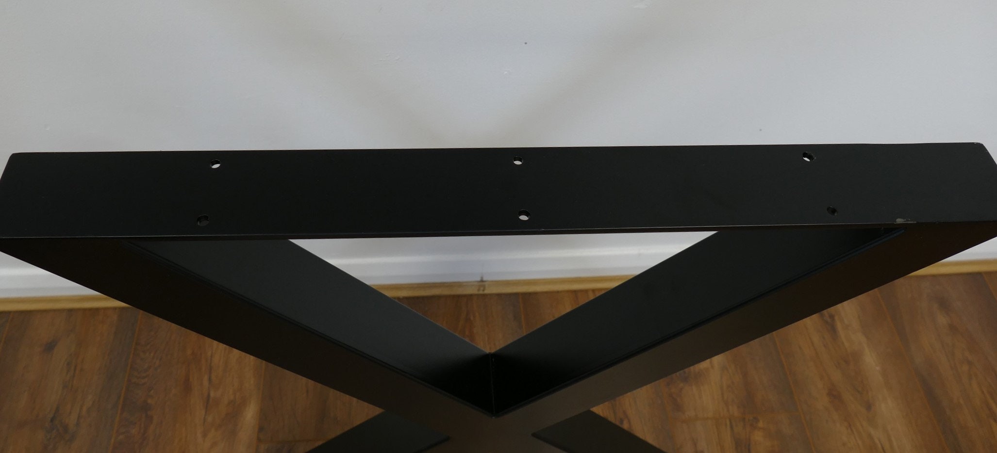 専用　お値段変更致しました Steel X Table Legs: Black Metal Dining, Kitchen, Meeting