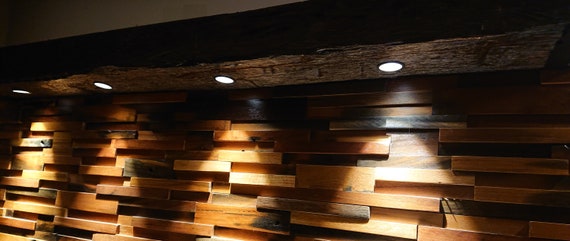 Selectiekader Overgang besteden 2 m lang plafond hangende LED-spots met houten balken met - Etsy Nederland