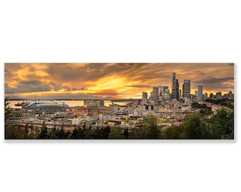 SEATTLE SKYLINE PRINT Edición Limitada - Only 50 Made - Beacon Hill Wall Decor - Seattle Photography - Chris Fabregas Photos