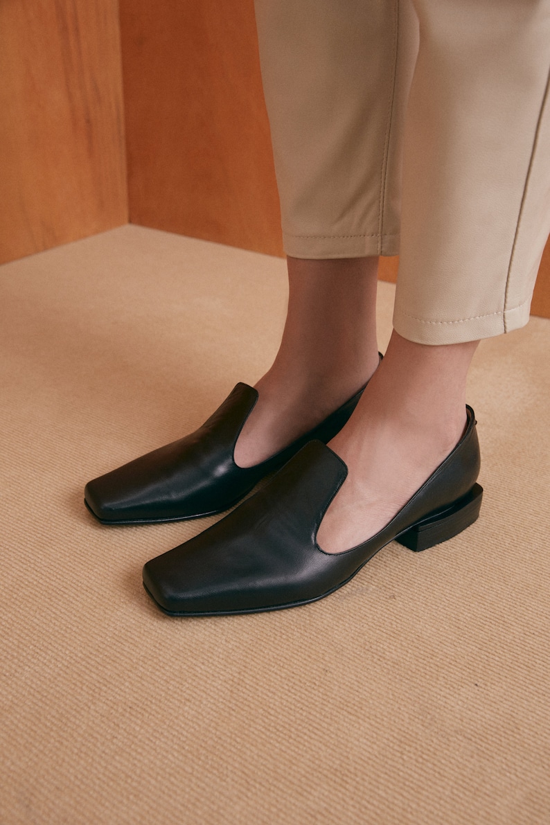 Olympia Loafer in Black image 2