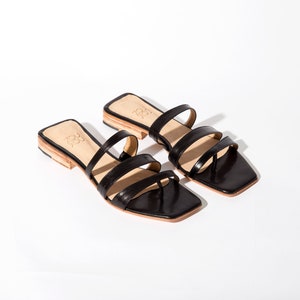 Lagos Sandal in Black - Etsy