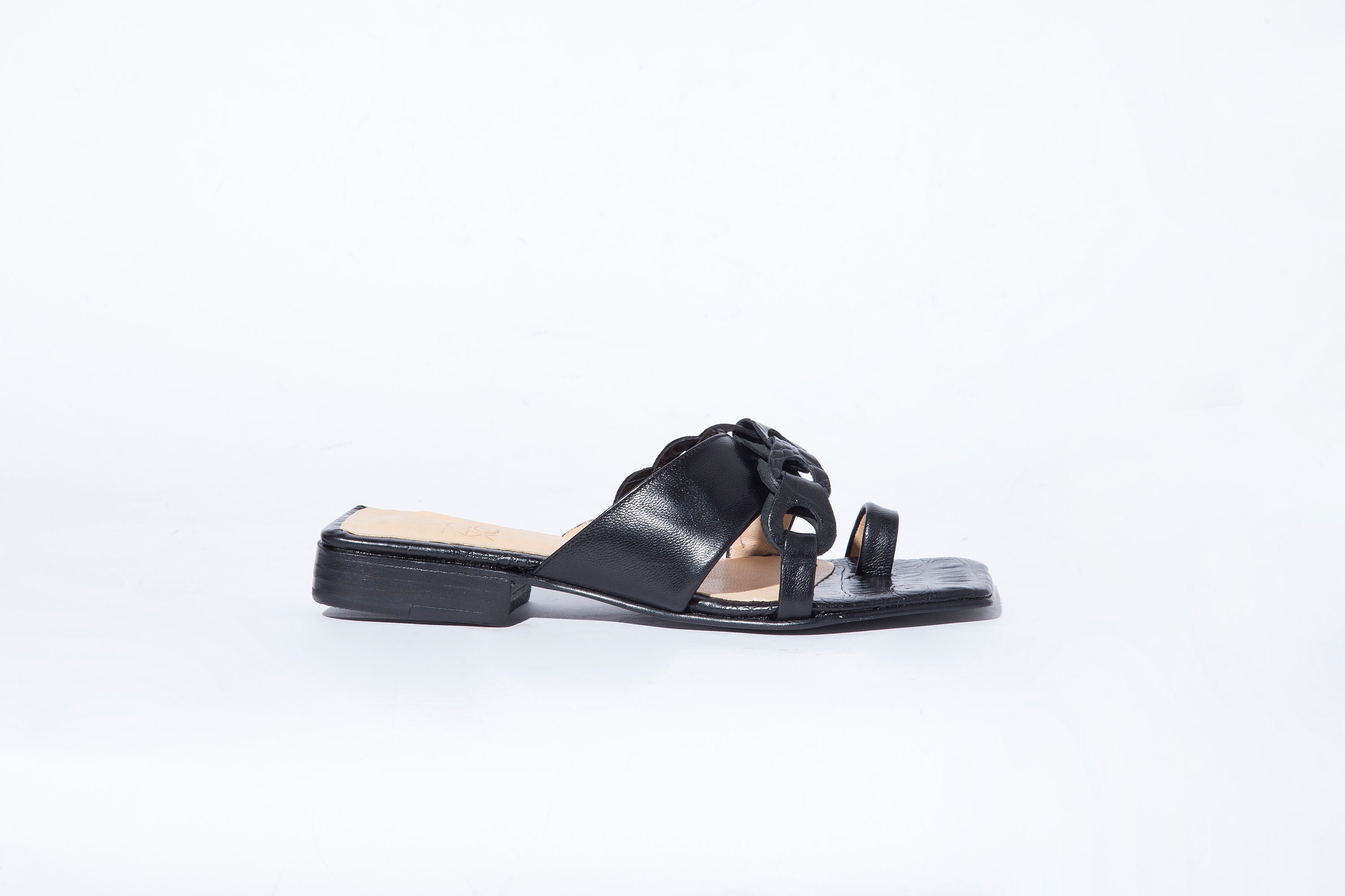 Sandalia Río Toe Thong en Negro España