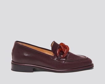 Alma Loafer in Pinot/ Amber