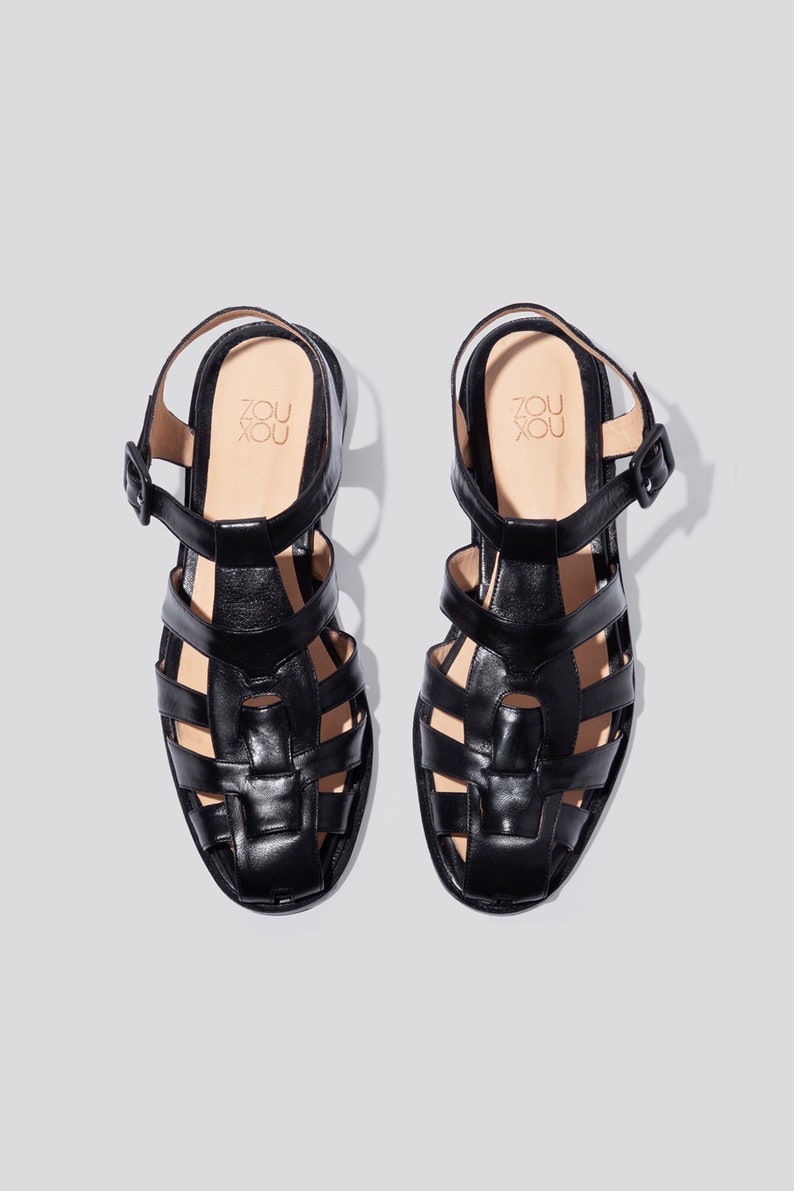 Franca Sandal in Black image 6