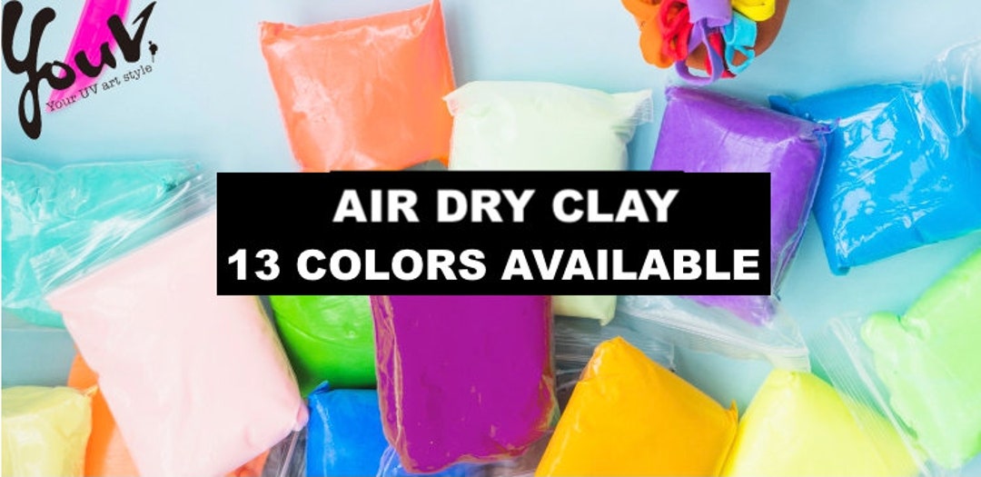 Soft Clay Set with Various Colors, 200gr.