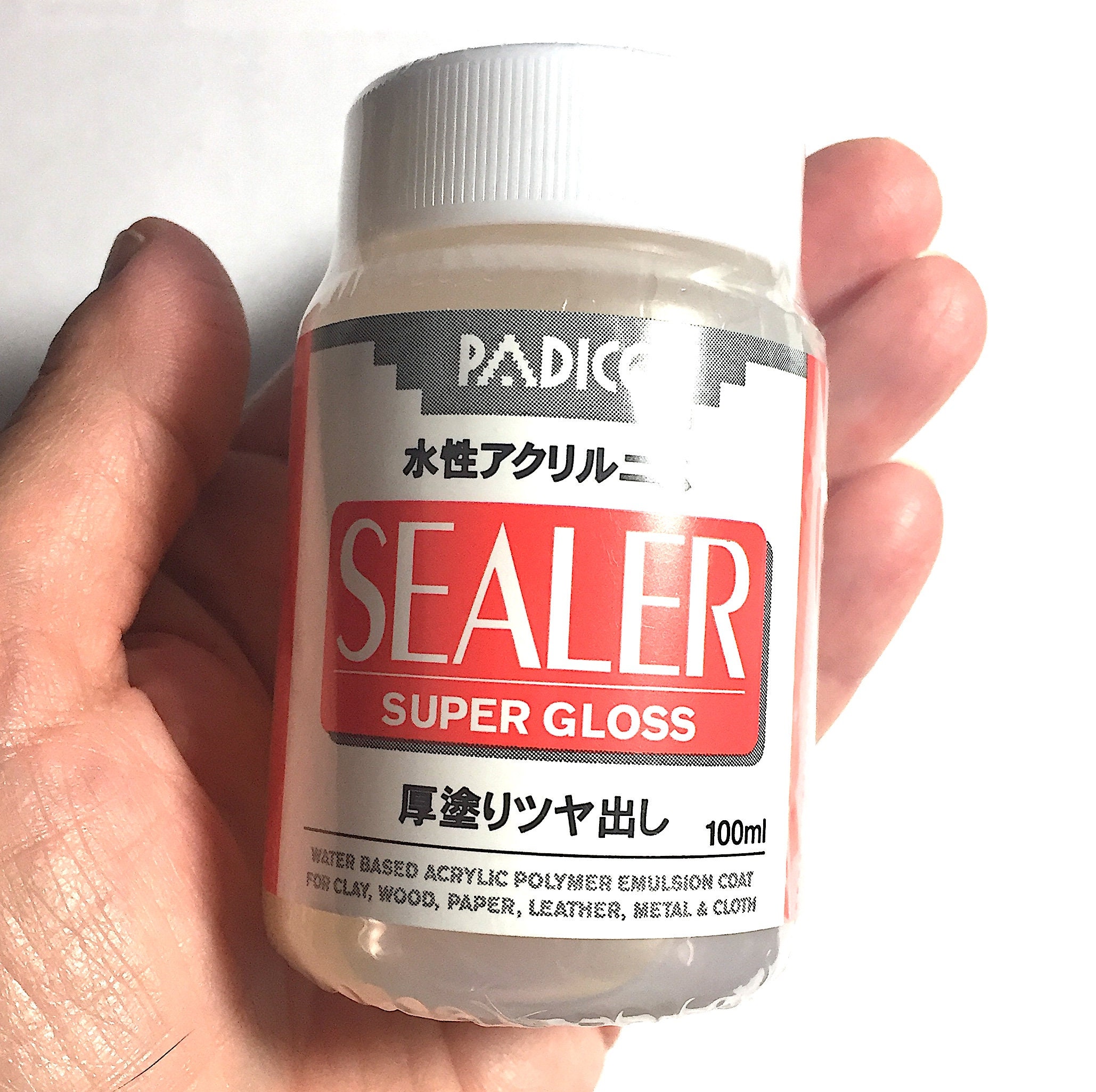 Padico Sealer Super Gloss 100ml Waterbased Acrylic Polymer Etsy