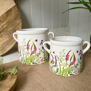 Vårängskruka, 2 storlekar tillgängliga, stugdekor